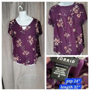 Torrid Size 0 blouse